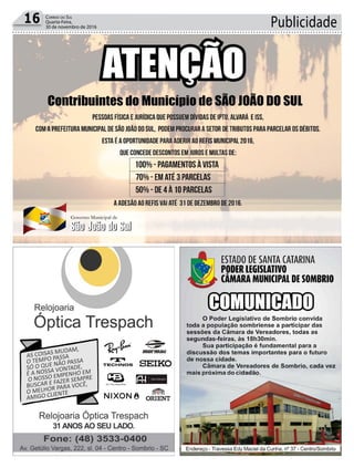 Publicidade16 Correio do Sul
Quarta-Feira,
30 de novembro de 2016
 