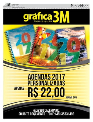 Publicidade18 Correio do Sul
Quarta-Feira,
30 de novembro de 2016
 