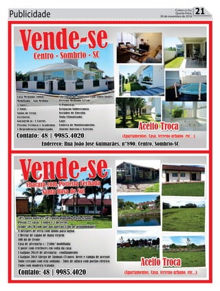 Publicidade 21Correio do Sul
Quarta-Feira,
30 de novembro de 2016
 