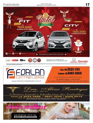 17Publicidade Jornal Correio do Sul
Segunda-Feira, 12 de dezembro de 2016
 