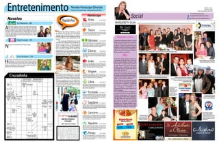 JABSON MULLER
Correio do Sul
Quinta-Feira,
3 de novembro de 2016
jabsonmuller@grupocorreiodosul.com.br
(48) 9955.5313
Região recebe quase R$ 2,5 milhões
Teto é bom Debates
na93FM
De confiança
O
Governo do Es-
tado repassou no
mês de outubro,
R$ 2.475.270,36
às prefeituras do Extremo-Sul,
beneficiando os 15 municípios da
região nos mais diversos setores.
Os investimentos referem-
-se a pagamento de convênios/
transferência aos municípios,
conservação de obras de infra-
estrutura (tapa-buracos), obras
e instalações (manutenção de
bens móveis), transferência de
recursos às Apaes e pagamento
de transporte escolar dos alunos
da rede estadual.
No que diz respeito aos con-
vênios, que obtiveram o maior
montante de investimento no
mês de outubro (R$ 1,9 milhão),
as parcelas são liberadas em
conformidade com as medições
das obras,além das prestações
de contas em dia e certidão
negativa.
O destino dos recursos re-
lacionados ao Fundo de Apoio
aos Municípios (Fundam), pode
ser acompanhado de perto pela
Felizmente, interesses corporativistas não devem
impedir a aprovação da PEC 241, Projeto de Emenda
Constitucional que limita os gastos públicos. A PEC
já passou pelas duas votações na Câmara Federal e já
está tramitando no Senado, agora como PEC 55, onde
a tendência é que também seja aprovada.
A Câmara de Vereadores de Araranguá aprovou
uma moção de repúdio à proposta, indicada por um
vereador petista. Agora a imprensa nacional lembra
que a própria Dilma Roussef tinha um projeto seme-
lhante e o PT não chiou.
Seria bom os vereadores perguntarem a população
o que ela acha de colocar um limite também, bem mais
rígido e transparente, sobre os gastos das câmaras
municipais. A aprovação com certeza seria geral.
No dia da votação da moção de repúdio, alunos e
professores foram a câmara protestar contra a PEC.
Nas manhãs de segunda-feira, o pro-
grama Correio Notícias da Rádio 93FM,
está promovendo debates sobre assuntos
que estão sendo discutidos em nível na-
cional e local.
Já foi feita a discussão com professo-
res sobre a reformulação no ensino médio,
eles contrários e o time da emissora favo-
rável a mudança, e na última segunda foi
discutida a proposta de reforma política
(mais uma) que transita no Congresso
Nacional. Os debatedores discordaram
em muitos pontos, mas em um todos con-
cordaram: tem partido demais no Brasil
e uma cláusula de barreira, que impeça
que as siglas se
proliferem, é bem
vinda.
A c l á u s u l a
de barreira pode
acabar com par-
tidos históricos,
mas sem votação,
como os comunis-
tas. É o preço a se
pagar pelo bem
da política, que
cai cada vez mais
no descrédito no
país.
O posto de combustíveis Cooperja recebeu no mês
de outubro, a Carta de Qualidade Ipiranga, a qual
certifica e garante a credibilidade dos combustíveis
vendidos pelo revendedor com esta bandeira. “A Coo-
perja e a Ipiranga através do Programa de Qualidade,
fortalecem a confiança dos combustíveis vendidos aos
consumidores, diferenciando-se de outros postos não
bandeirados”, destaca o gerente Luiz Carlos Veronez.
Segundo a rede Ipiranga, esta carta identifica
a adequação do estabelecimento, diante das carac-
terísticas próprias e inerentes ao seu Programa de
Controle de Qualidade. Quatro vezes ao ano, os postos
são fiscalizados aleatoriamente por um laboratório
móvel. A carta, por sua vez, atesta e autoriza o uso de
adesivo nas bombas, que demonstra as conformidades
dos produtos comercializados.
população. São mais de R$ 605
milhões investidos pelo progra-
ma, e todos os processos dos con-
vênios e respectivas prestações
de contas foram digitalizados
e estão disponíveis em PDF no
Sistema de Gestão de Protocolo
Eletrônico (SGP-e).
No site do SGP-e deverão
ser informados o número e o
ano do processo desejado. Todos
os convênios do programa estão
disponíveis no site da Secretaria
de Estado da Fazenda e podem
ser consultados na página do
Fundam. É possível procurar
pelo município e pela proposta
para localizar o número do
processo.
Além disso, são atualizados
diariamente dados sobre valores
disponibilizados e repassados
a cada prefeitura, projetos ca-
dastrados, tramitação das pro-
postas e número de convênios
assinados.As informações estão
acessíveis na página da Secreta-
ria da Fazenda ou no Portal da
Transparência do Poder Execu-
tivo Estadual.
 