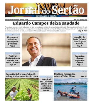 Jornal de agosto 2014