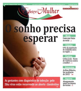 Jornal Espaço Mulher - Janeiro 2016
