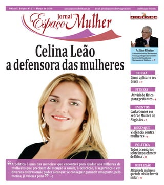 Jornal Espaço Mulher - Março 2016