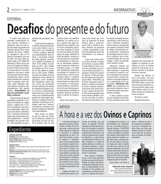 2      Edição Nº 01 - Março / 2013                                                                                        ...