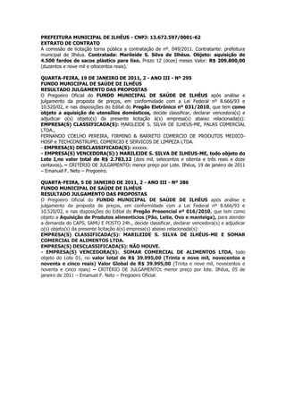 Jornal Oficial do Município