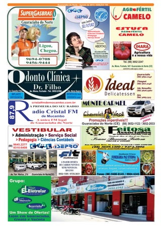 Jornal o guaracy   edição 155
