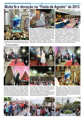 Jornal o guaracy   edição 155