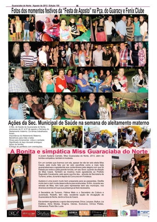 Jornal o guaracy   edição 155