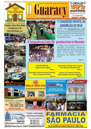 Jornal O Guaracy  Edição 158