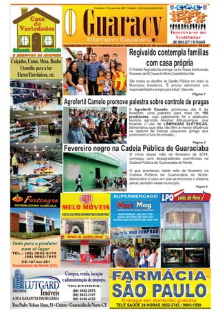 Jornal O Guaracy Edição 160