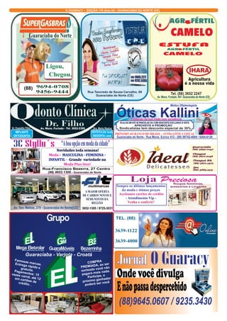 Jornal o guaracy   edição 170