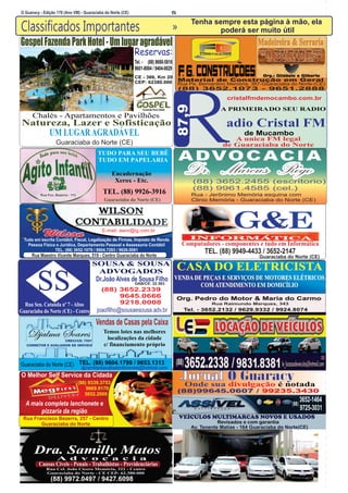 Jornal o guaracy   edição 170