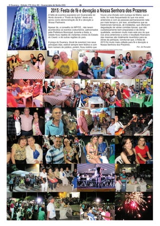 Jornal o guaracy   edição 170