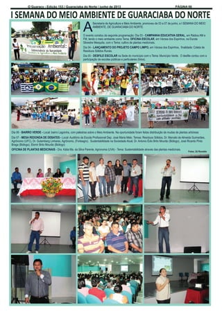 Jornal O Guaracy - Edição 153