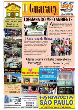 Jornal O Guaracy - Edição 153