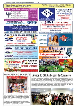 Jornal o guaracy edição 165