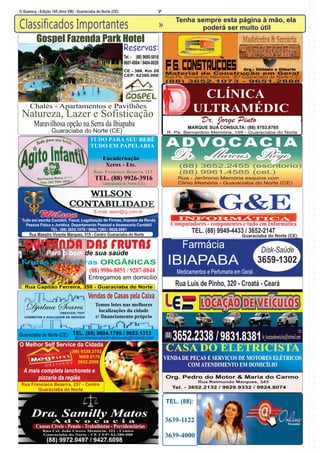 Jornal o guaracy edição 165