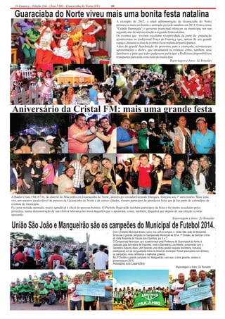 Jornal o guaracy edição 166   final