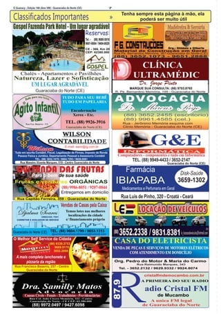 Jornal o guaracy edição 166   final