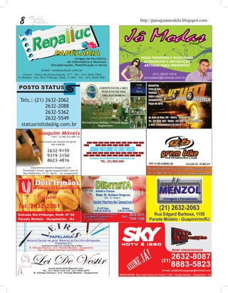 8   http://paroquiamodelo.blogspot.com
 