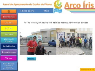 BTT no Trancão, um passeio com 32km de distância percorrida de bicicleta




   Anterior




                                                                Voltar a Clube de BTT
 