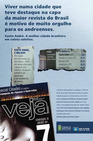 Prestação de Contas 2012 - Prefeitura de Santo André