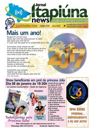 XXII Edição do Jornal Itapiúna News