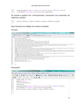 Proyecto final MODELADO DE ROBOTS UPC TABASCO | PDF