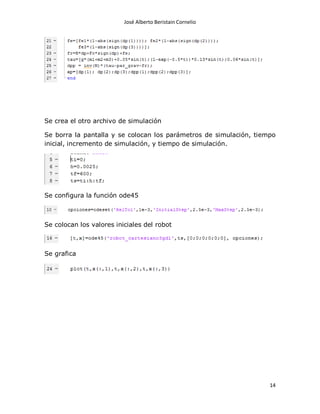 Proyecto final MODELADO DE ROBOTS UPC TABASCO | PDF