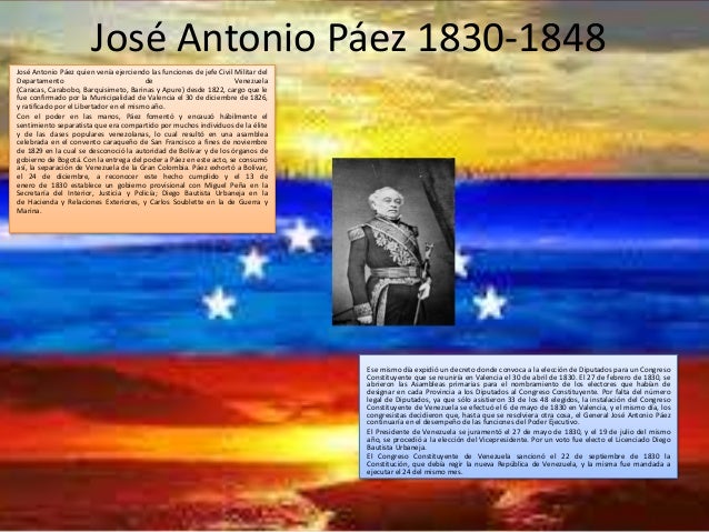 José antonio páez