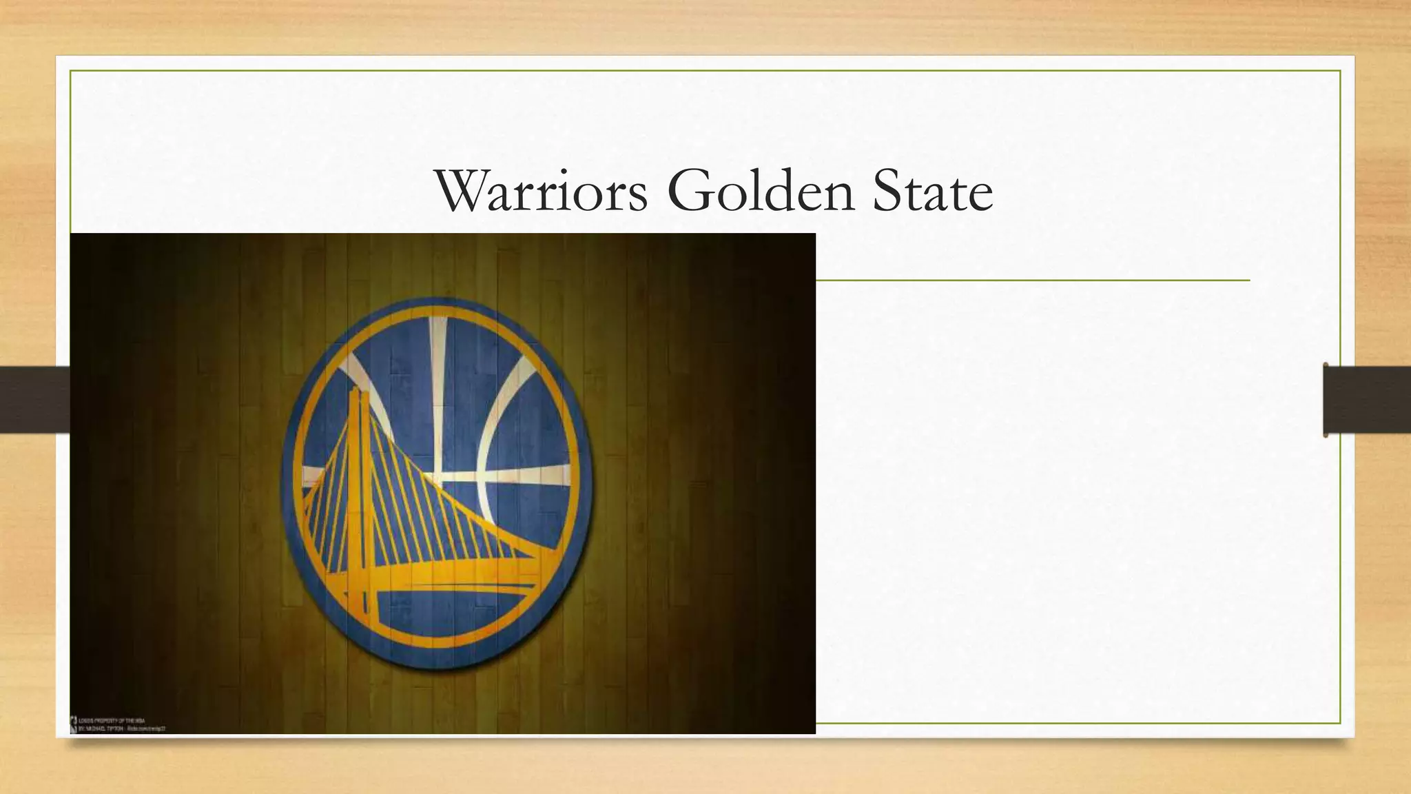 Warriors Golden State
 