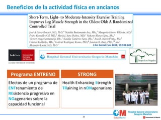 Dr. José Antonio Serra- Los beneficios de la actividad física en los ...