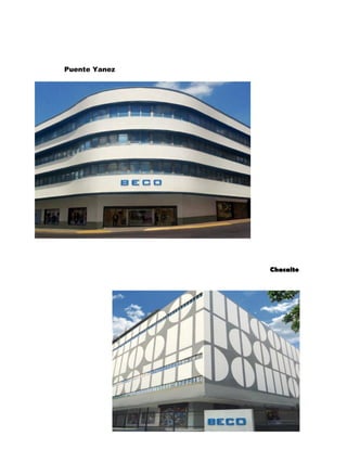 Puente Yanez
Chacaito
 