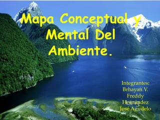 Mapa Conceptual y
Mental Del
Ambiente.
Integrantes:
Brhayan V.
Freddy
Hernández
José Agudelo
 