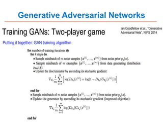 Generative Adversarial Networks
 