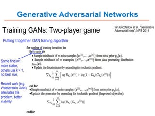 Generative Adversarial Networks
 