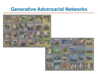 Generative Adversarial Networks
 
