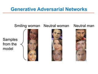 Generative Adversarial Networks
 