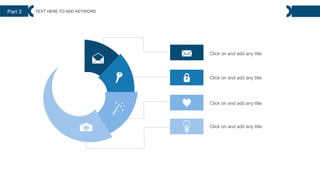Click on and add any title
Click on and add any title
Click on and add any title
Click on and add any title
Part 3 TEXT HERE TO ADD KEYWORD
 