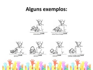 Alguns exemplos:
 