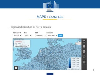 Physical Map Kets Example Jose Arcos DG COMM- Data Visualisation on ec.europa.eu