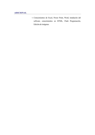 Jose chirinos currículo