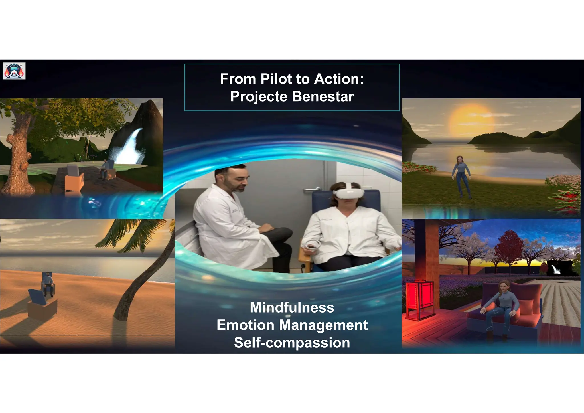 From Pilot to Action:
Projecte Benestar
Mindfulness
Emotion Management
Self-compassion
 