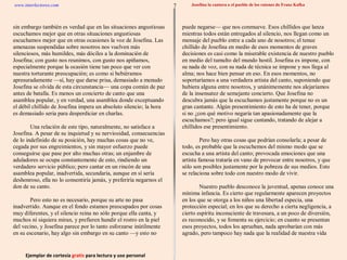 Ejemplar de cortesía  gratis  para lectura y uso personal 7 www.interlectores.com Josefina la cantora o el pueblo de los r...