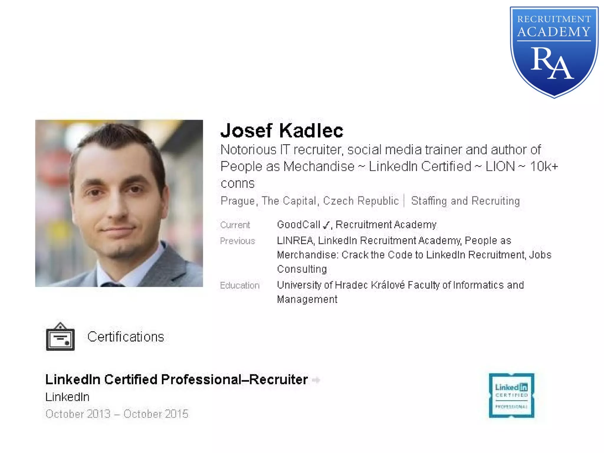 …is the access to LinkedIn your c
 