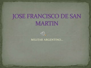 MILITAR ARGENTINO… 
 