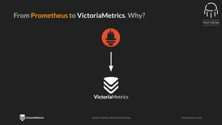 OSMC 2025: Scale Your Monitoring Solution With the VictoriaMetrics ...
