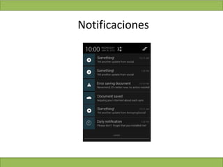 Notificaciones
 