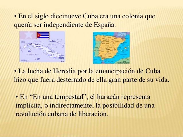 Jose M Heredia En Una Tempestad